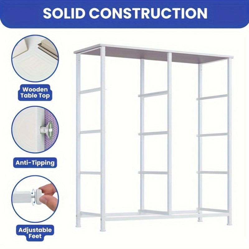 Hygge Nook Fabric Dresser Tall Storage Unit with 8 Drawers for Closet and Entryway