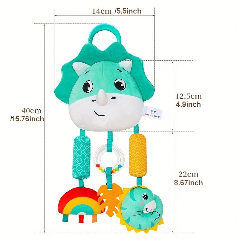 Baby Stroller Toys Plush Dolls Soothing Hanging Toys for Strollers Carrycots and Bedsides