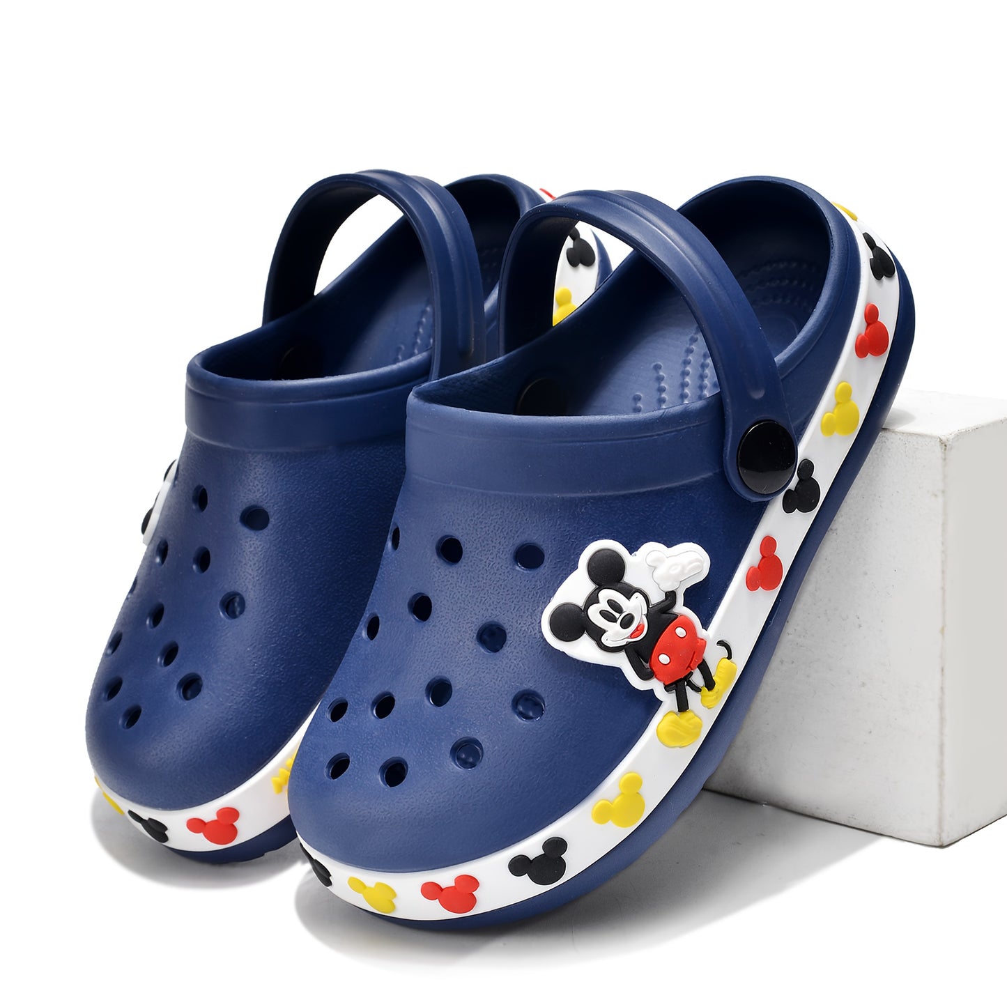 Mickey Mouse Cute Cartoon Clogs Slippers for Toddlers Perfect for Beach and Pool Fun