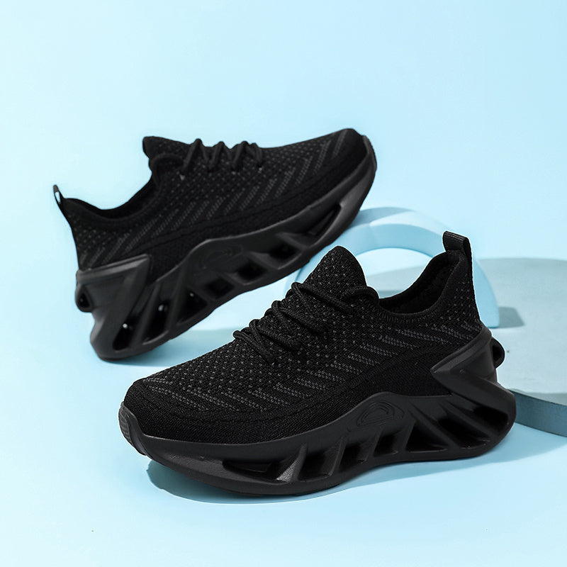 Everyday Comfort Kids Knit Sneakers Breathable Sports Shoes for Boys and Girls