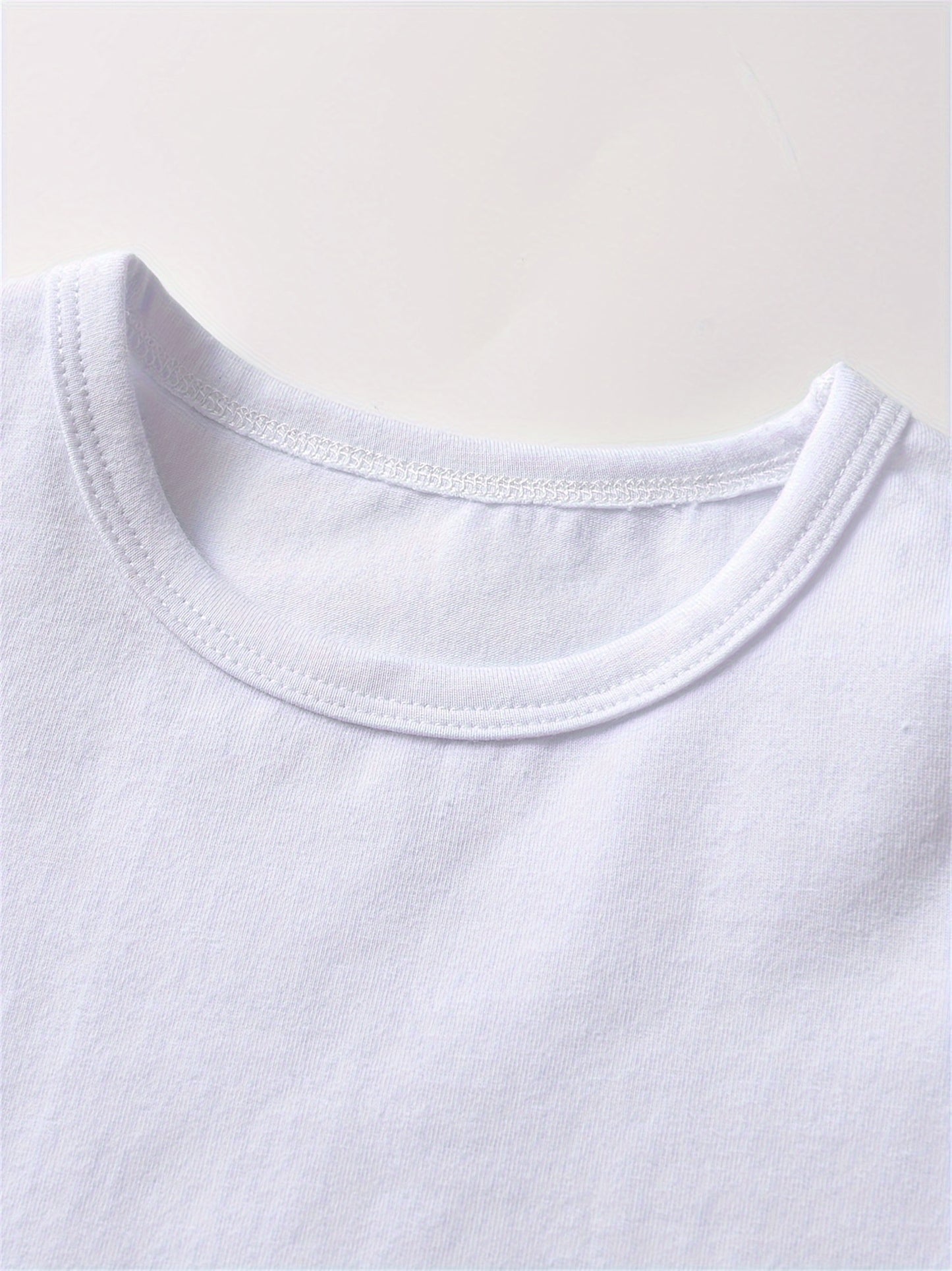 KuKitty Baby Girl 3 Piece Outfit Set Long Sleeve Tee Tops Bear Suspender Skirt Headband