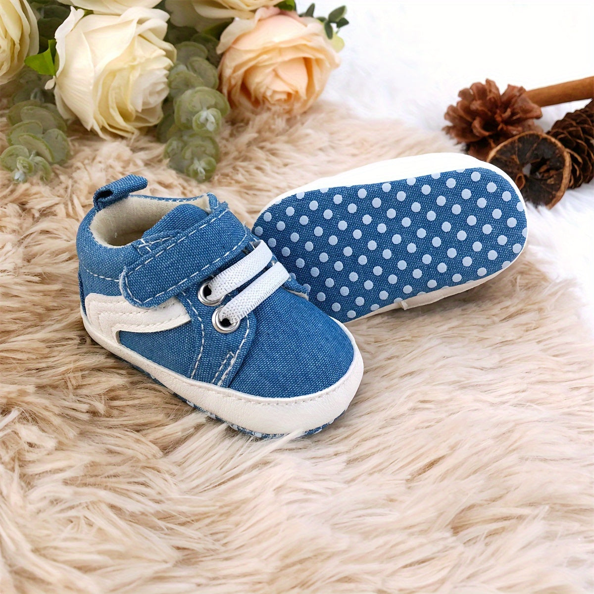0-3 Months Infant Comfortable Flat Bottom Sneakers Spring/Autumn Baby Soft Sole Casual Children's Shoes