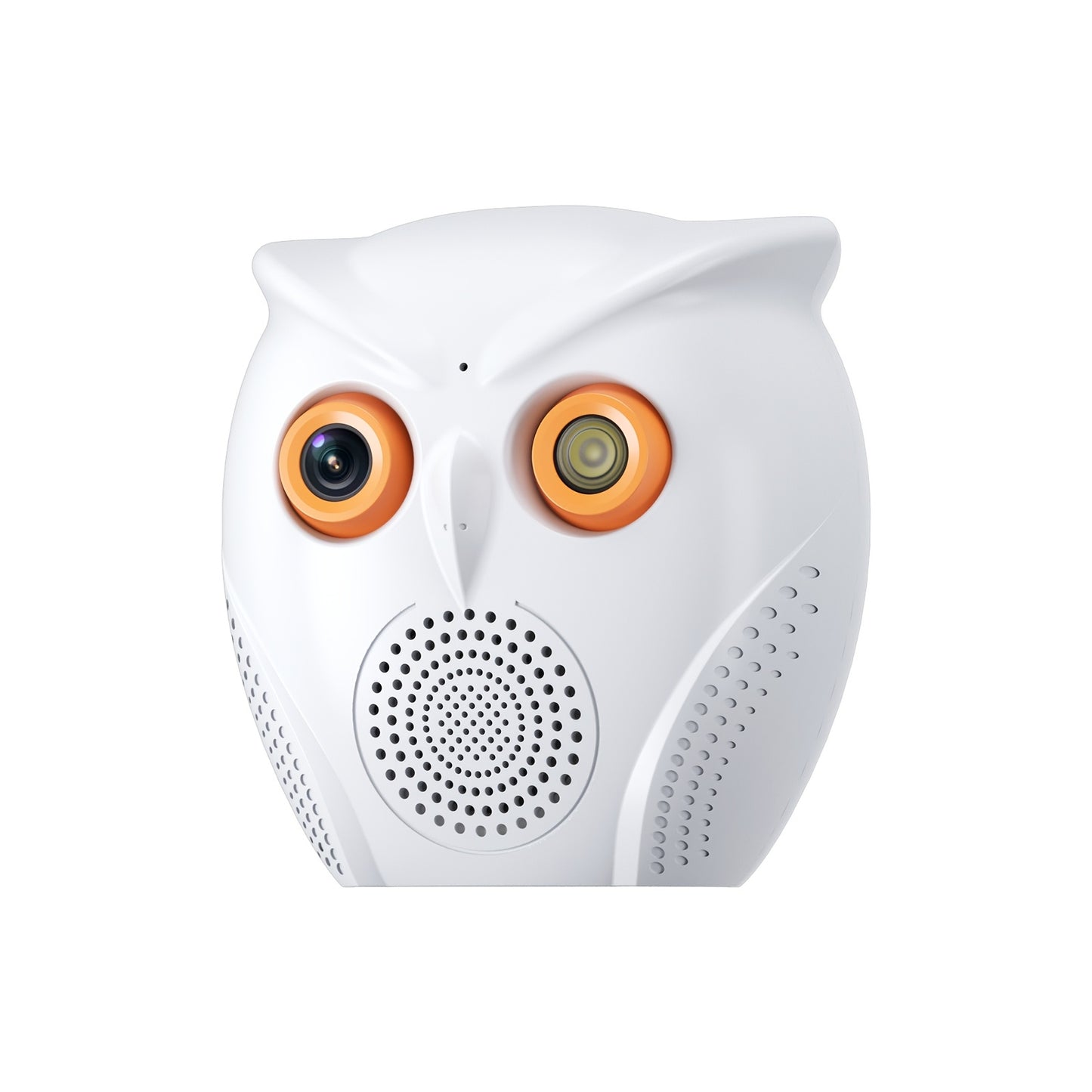 Owl-Shaped Indoor Security Camera 1080P HD Wide Angle Two-Way Audio Night Vision