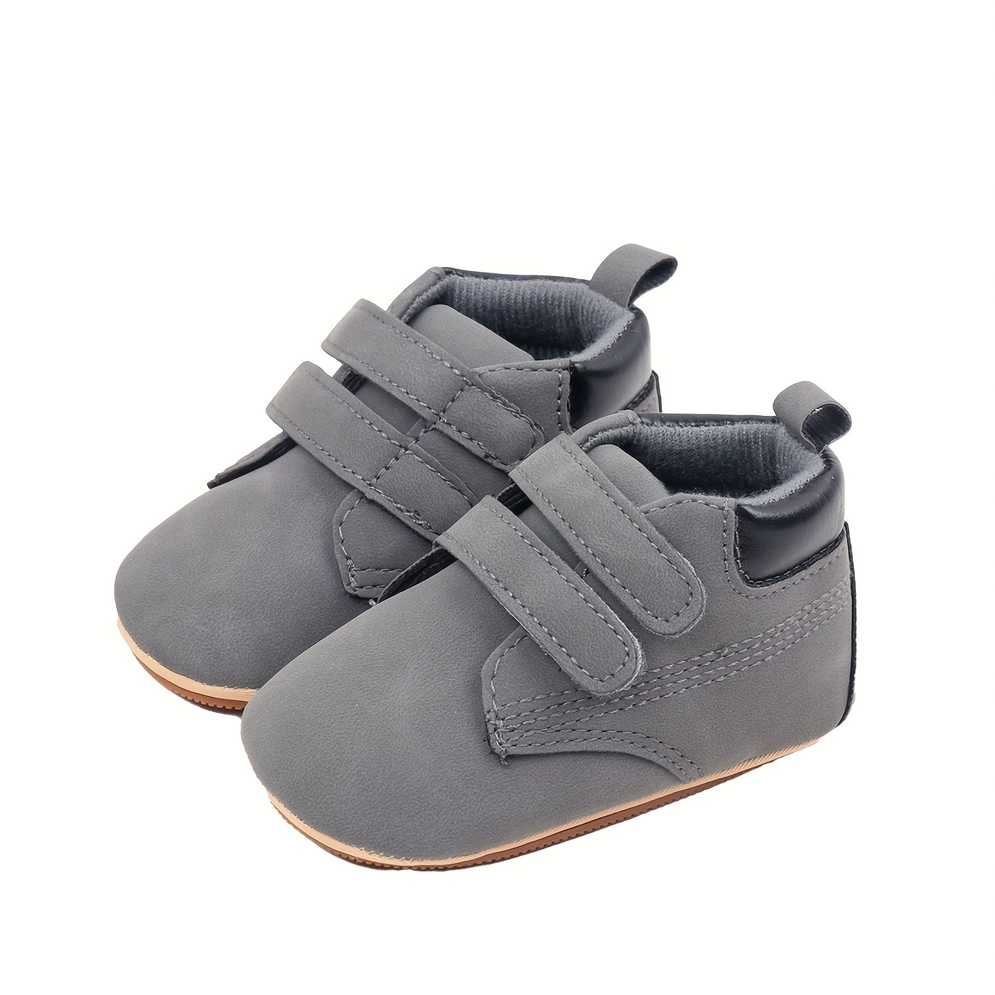Infant Baby Boys Girls Sneakers Solid Color Soft Sole Flat Shoes Prewalker Anti-Slip Shoes First Walker Shoes