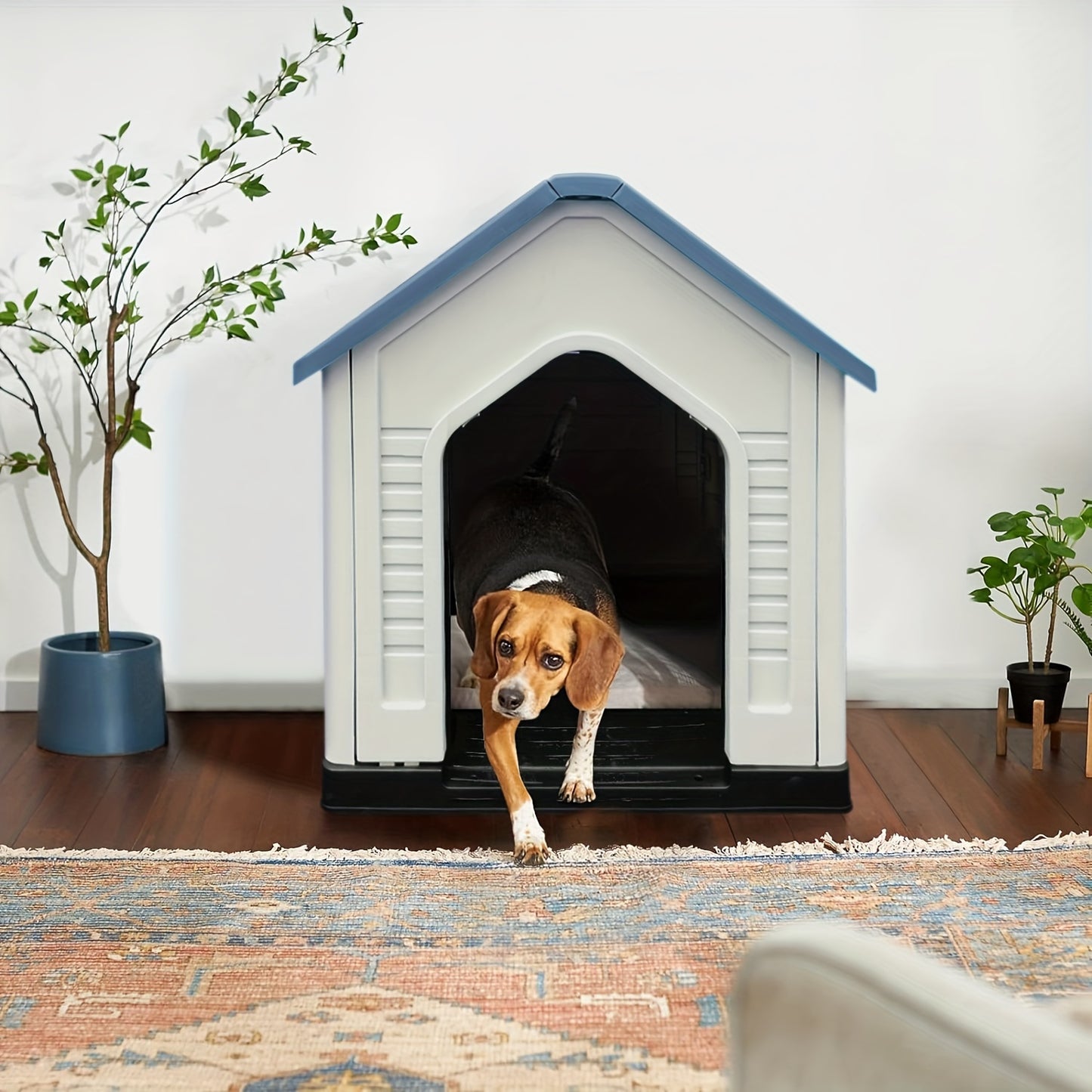 Vita Beata Durable Waterproof Dog House for Extra Small and Small Dogs Indoor Outdoor