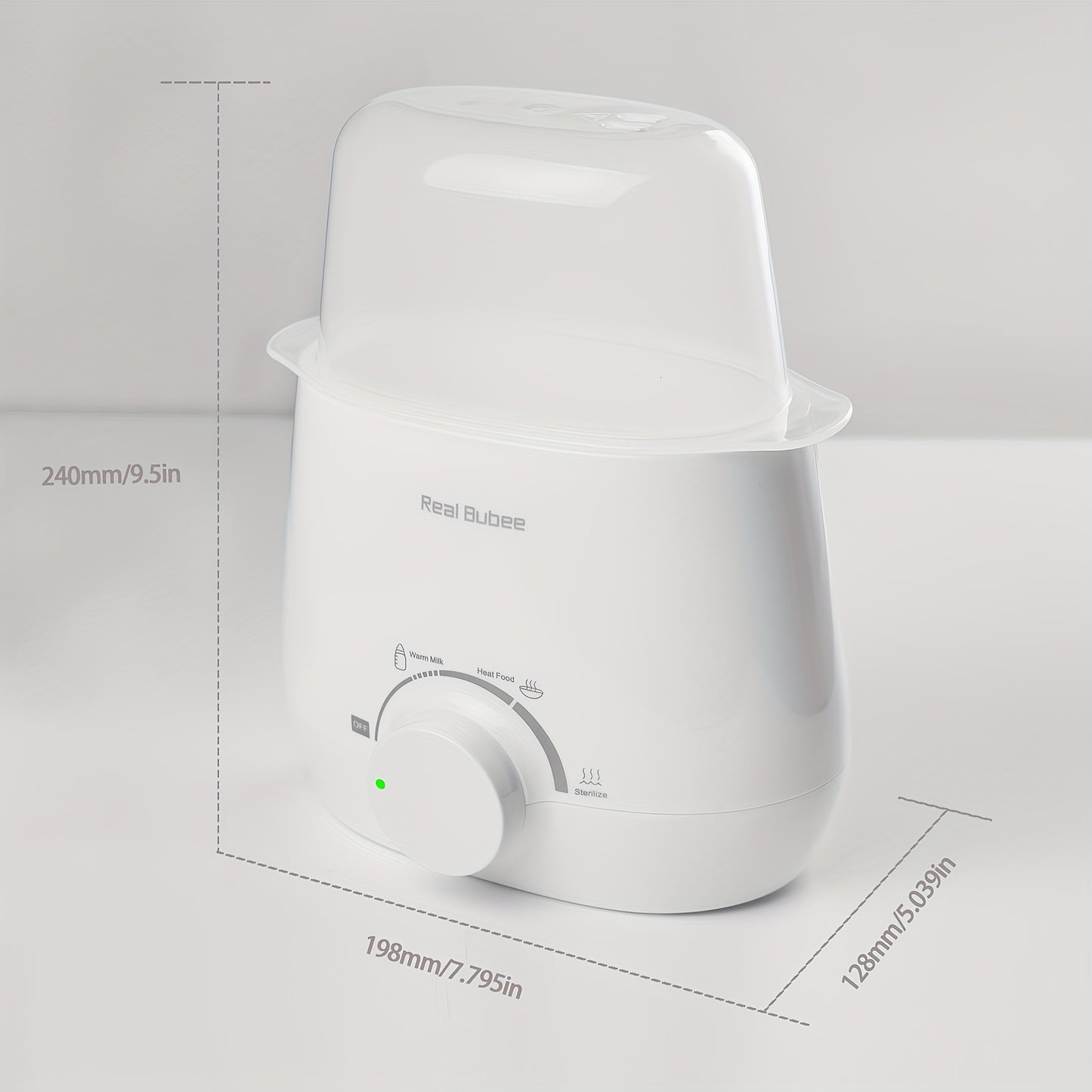 3 In 1 Bottle Warmer Fast Heating with Constant Temperature Control for Milk and Food