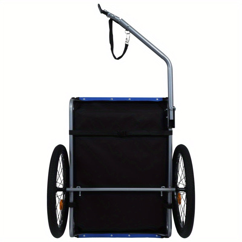 All Terrain Folding Bike Dog Trailer 120Lb Durable Steel
