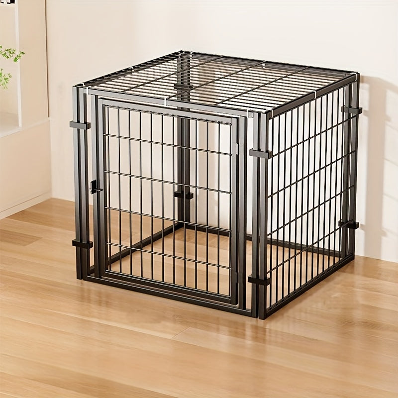 24 Inch Heavy Duty Rustproof Pet Cage with Escape Proof Lock for Small Animals