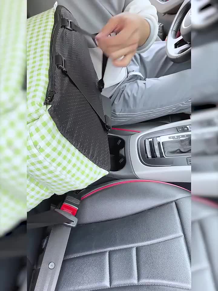 Pet Car Seat for Small Dogs and Cats Portable Safety Seat Pad Kennel Carrier