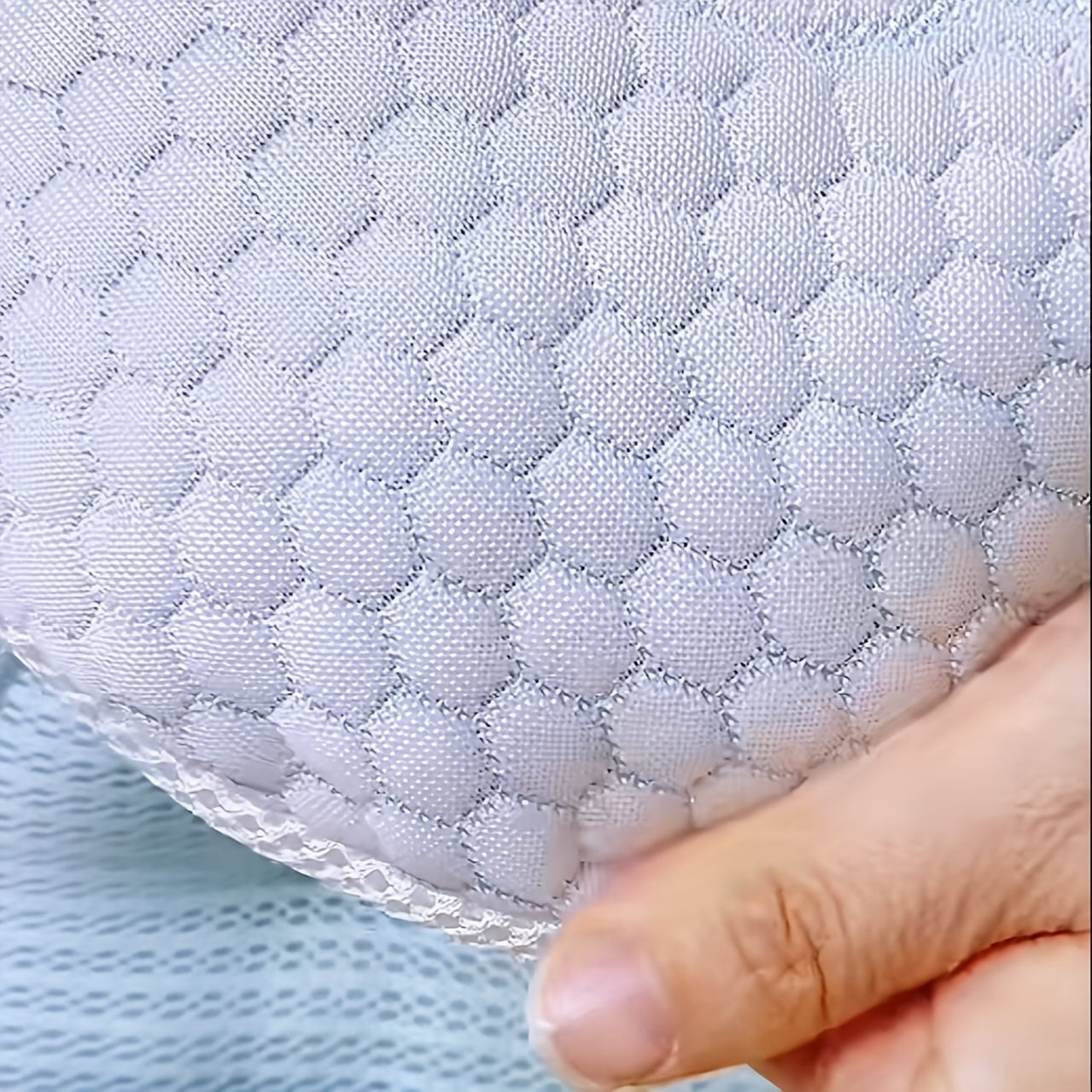 This Children's Pillow, Baby Pillow, And Toddler Pillow Are Made Of Natural Breathable Materials That Fit The Curve Of The Cervical Spine. The Partitioned Support Design Is Soft And Light Beige Friendly, Protecting Children's