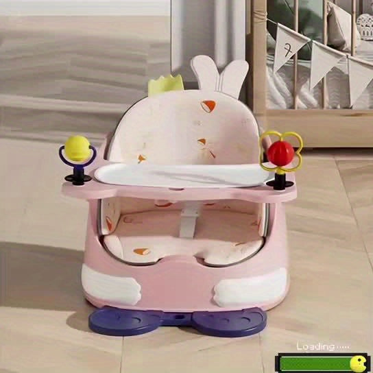 3 in 1 Portable Baby Inflatable Seat Toddler Chair with Activity and Feeding Functions