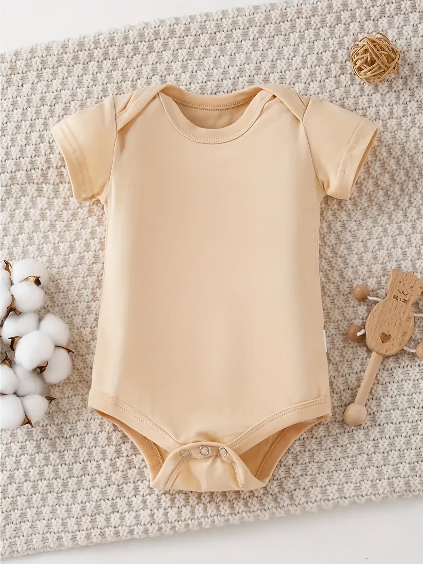 Mickey and Friends Baby Romper 100 Percent Cotton Short Sleeve Infant Crawler Suit