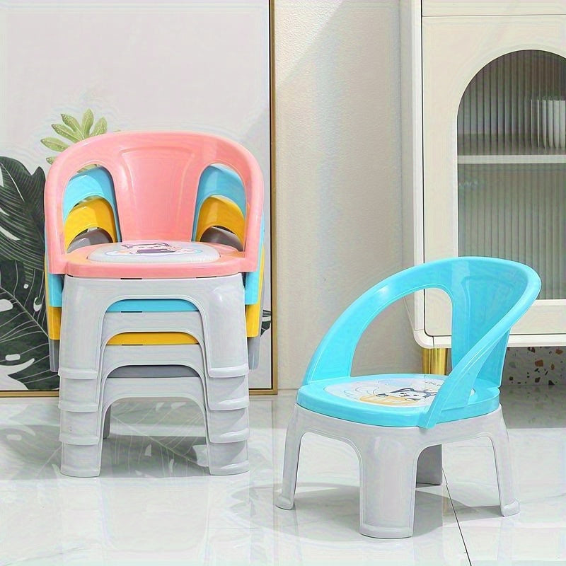 Family Cartoon Chair Lightweight and Durable Indoor Outdoor Gift for Kids