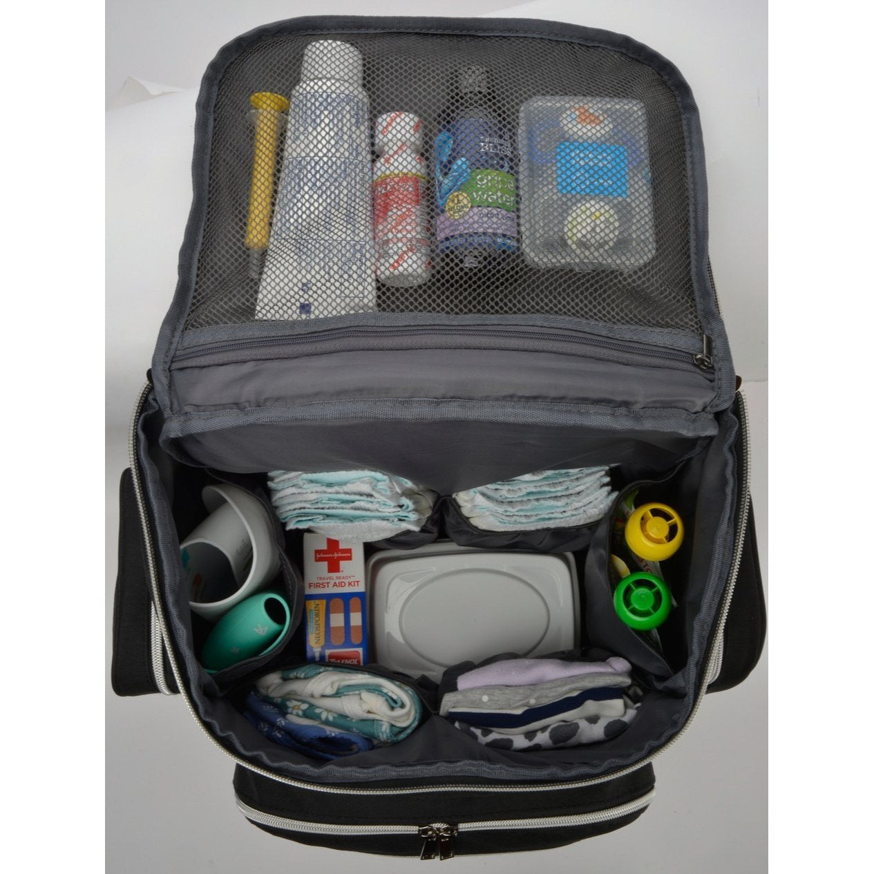 Large Stylish Diaper Bag with Changing Station Waterproof Multi-Functional Baby Shower Gift