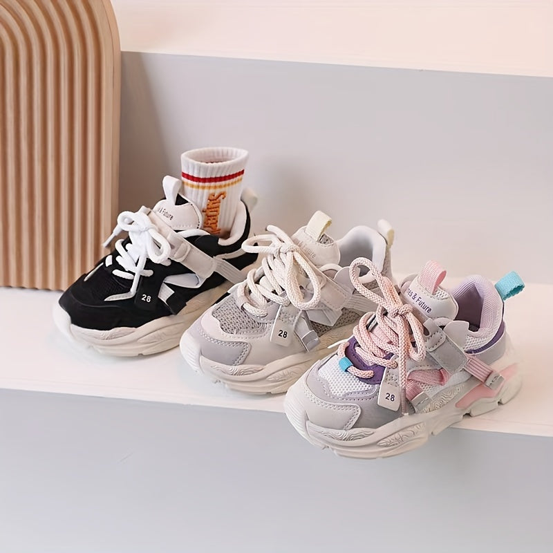 Kids Fashion Casual Sports Shoes Breathable Mesh Soft Sole for Boys and Girls