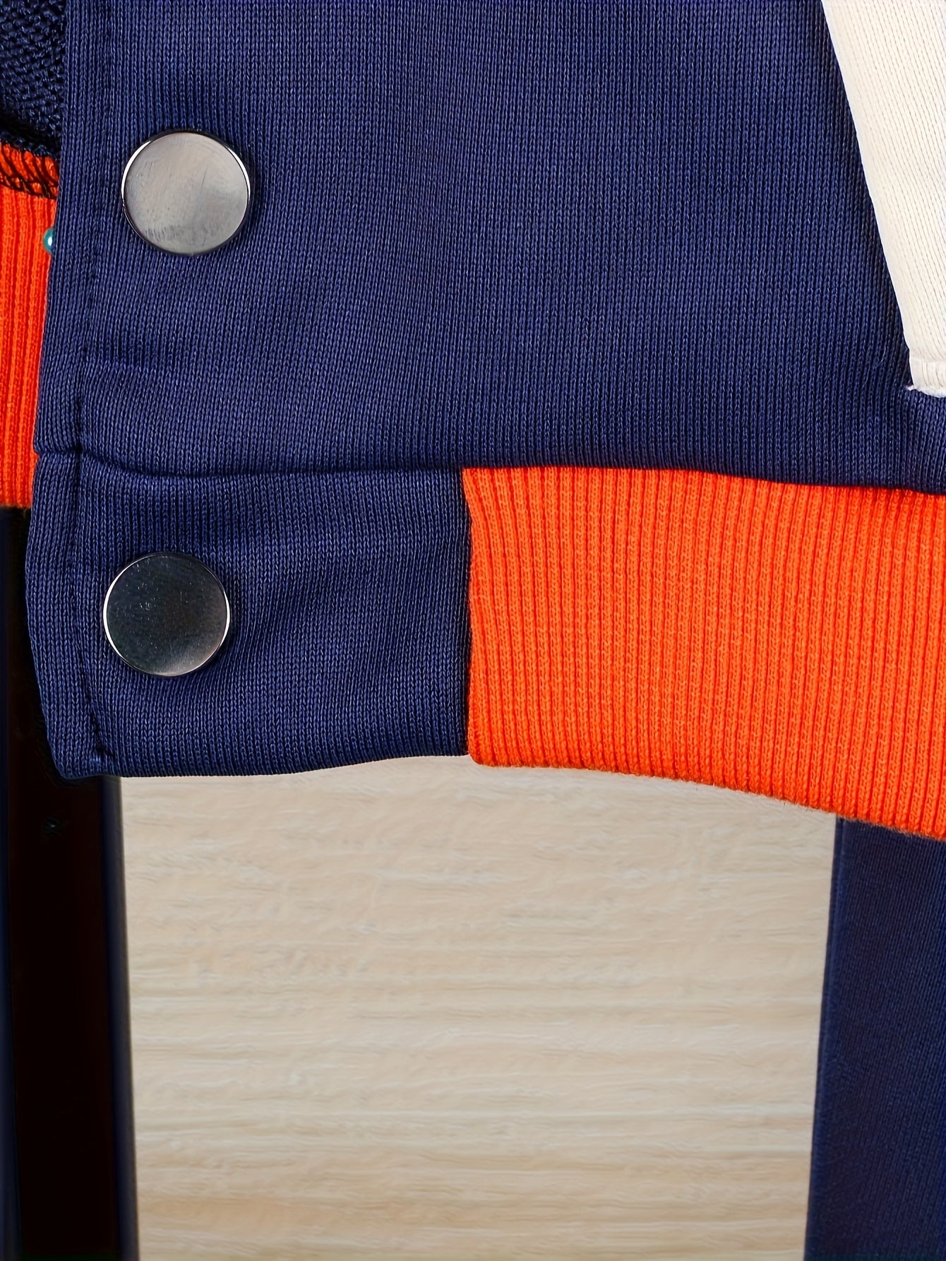 Directional Development Baby Boy Autumn Winter Baseball Uniform Two Piece Set