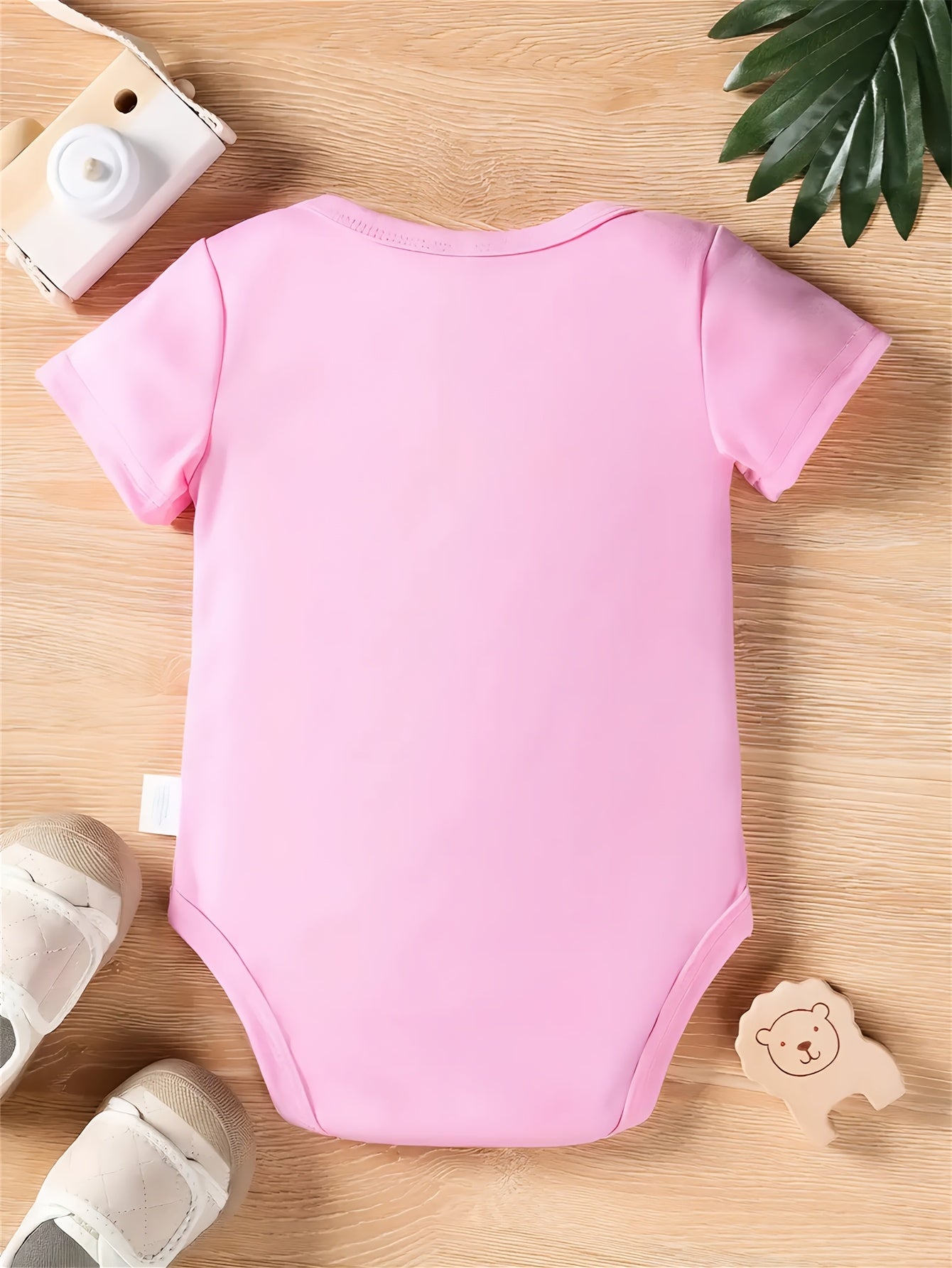 Adorable I Am A Youngster Of God Print Cotton Bodysuit for Family Matching Events