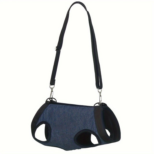 Pet Vest With Adjustable Breathable Straps Portable Dog Sling For Small Dogs Hind Leg Support Pet Vest With Adjustable Hind Leg Sling For Elderly Dogs, Paralyzed Dogs Walking, Without Battery