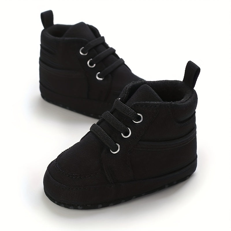 Casual Comfortable Slip On Sneakers For Baby Boys Toddler, Lightweight Non Slip Walking Shoes For Indoor Outdoor, Spring And Autumn