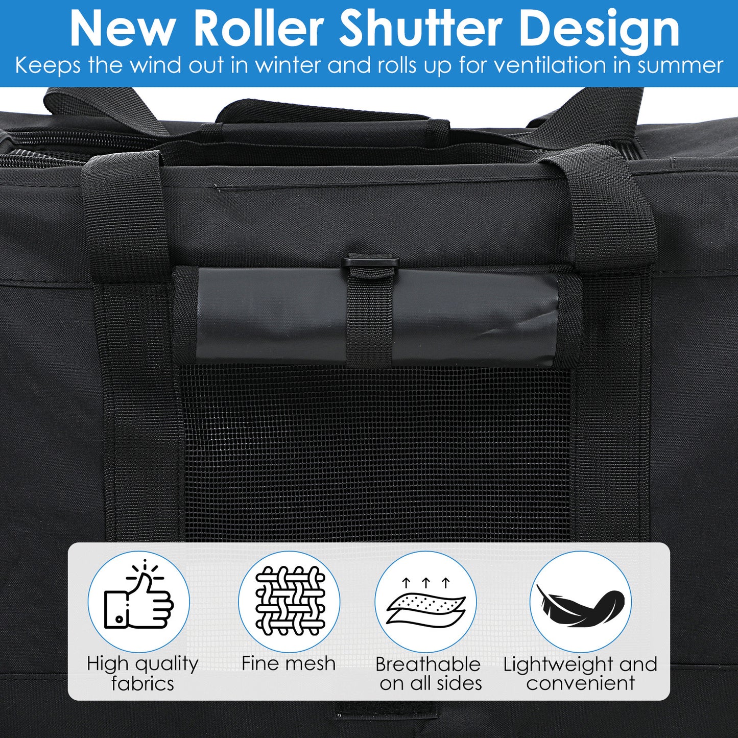 Heavy-Duty Pet Travel Bag with Rolling Wheels - Expandable Carrier, Scratch-Resistant & Foldable Design, Front Zipper Access, Side Pocket - Portable with Extended Handle for Airplane, Car, Vet Visits - Ideal for Cats & Small