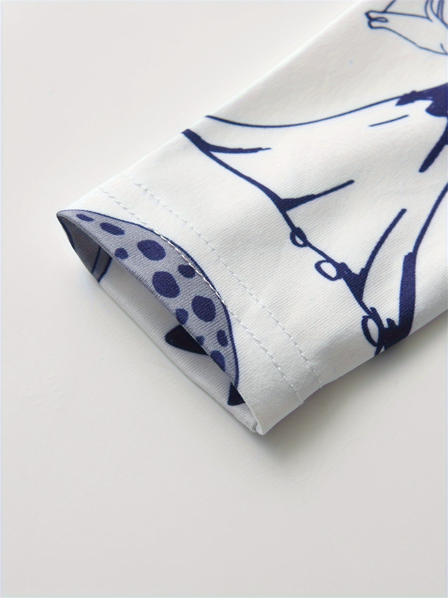 [3pcs KuKitty Outfit] KuKitty 3pcs Newborn Baby Boy Long Sleeve Outfit Set | Little Brother Print Tops Dinosaur Pattern Pants With Hat | for Outdoor Infant Boys