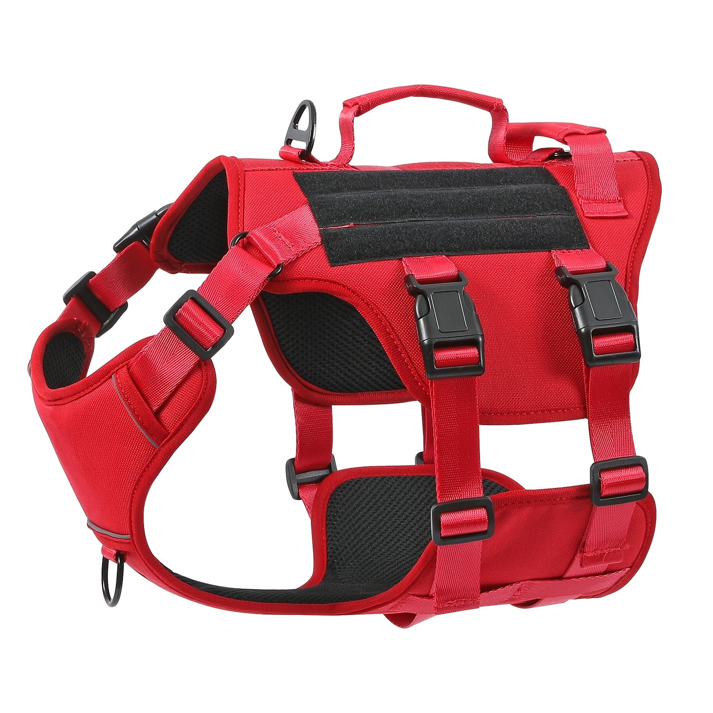 Escape-Proof Dog Harness - Reflective, No-Pull, Soft Padded Vest with Adjustable Straps & Dual Handles for Large Dogs | Ideal for Walking, Hiking & Training