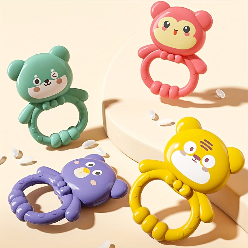 Space Themed Portable Animal Clip On Baby Crib Mobile With Music And Lights For Nursery