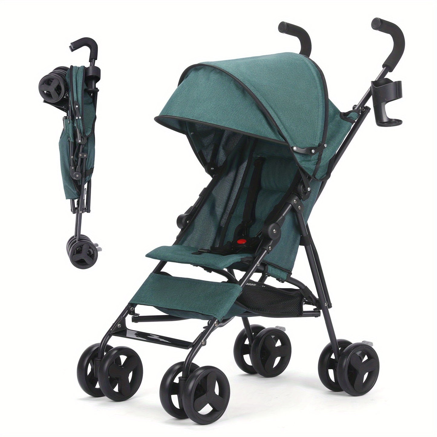 BabyJoy Alloy Steel Stroller – Lightweight Foldable Design for Outdoor Walks