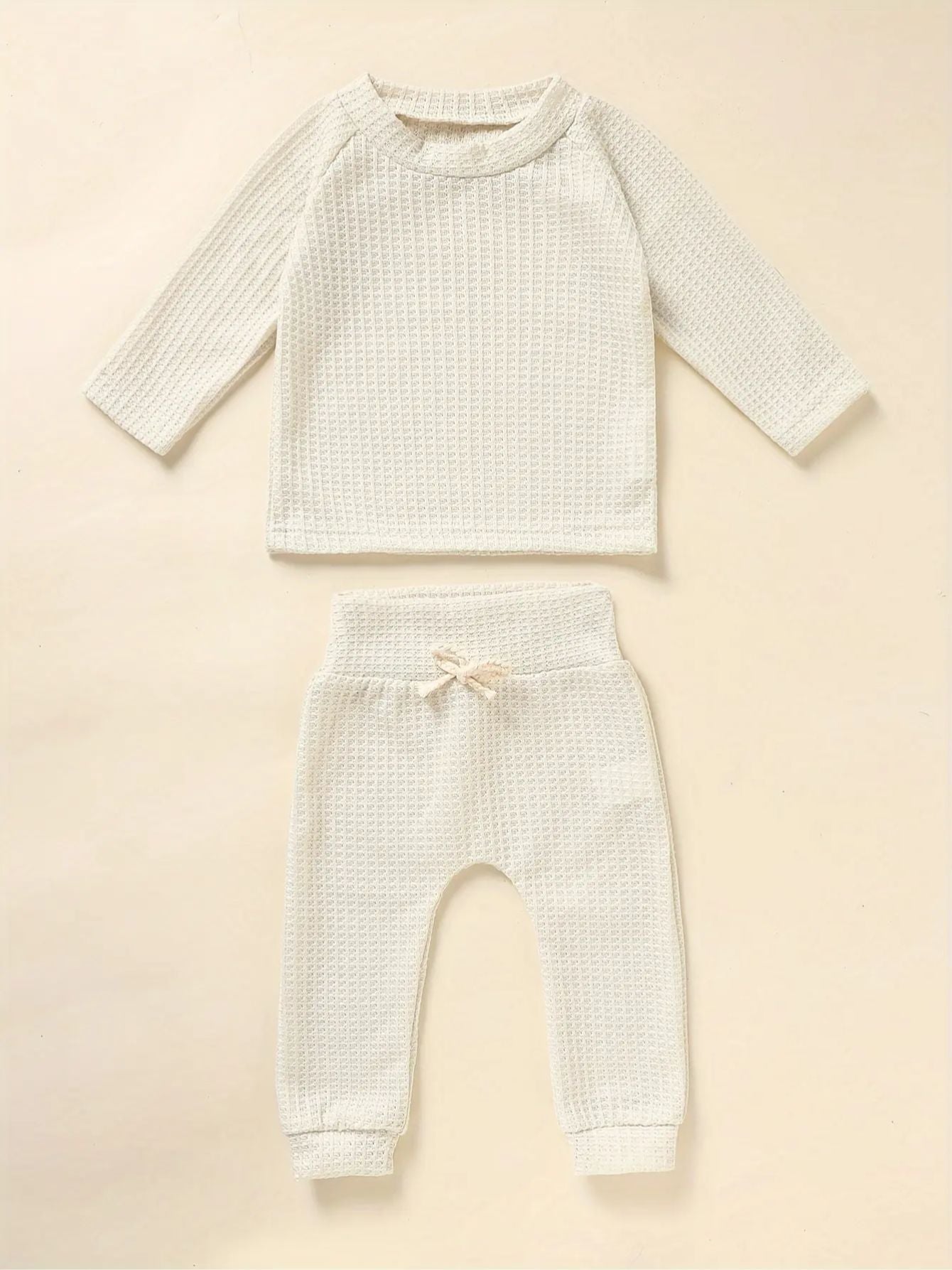 3 Set Baby Boy Clothes 9pcs Waffle Top Pants Hat Set - Loving Babies & Pets Shop