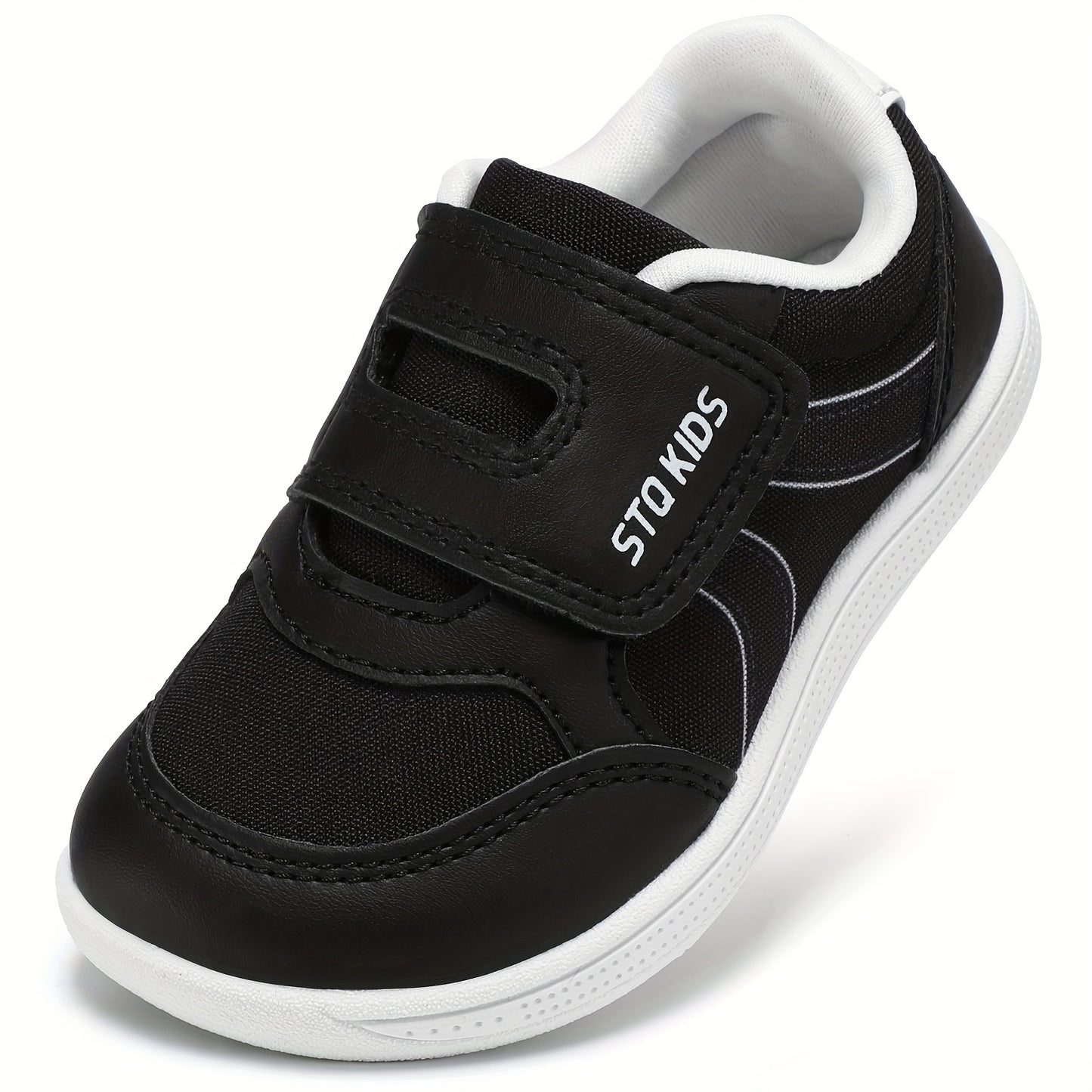 Wide Toe Box Barefoot Sneakers for Kids Casual Tennis Walking Running Non Slip Design