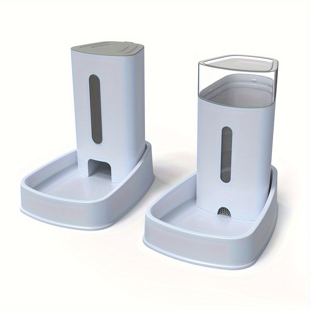 Fully Automatic 2in1 Cat Food Dispenser With Integrated Water Feeding System