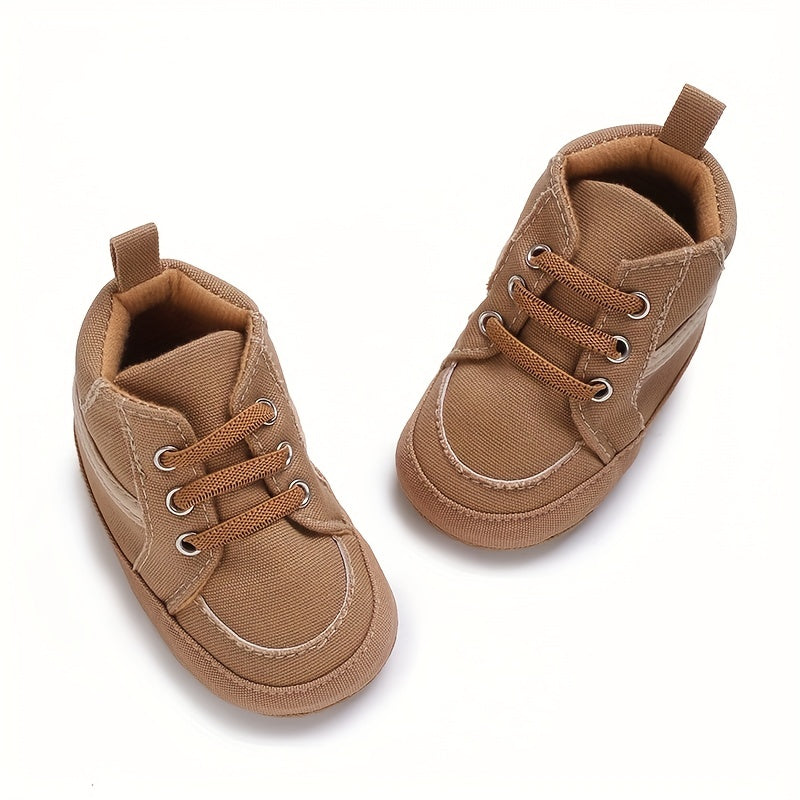 Casual Comfortable Slip On Sneakers For Baby Boys Toddler, Lightweight Non Slip Walking Shoes For Indoor Outdoor, Spring And Autumn