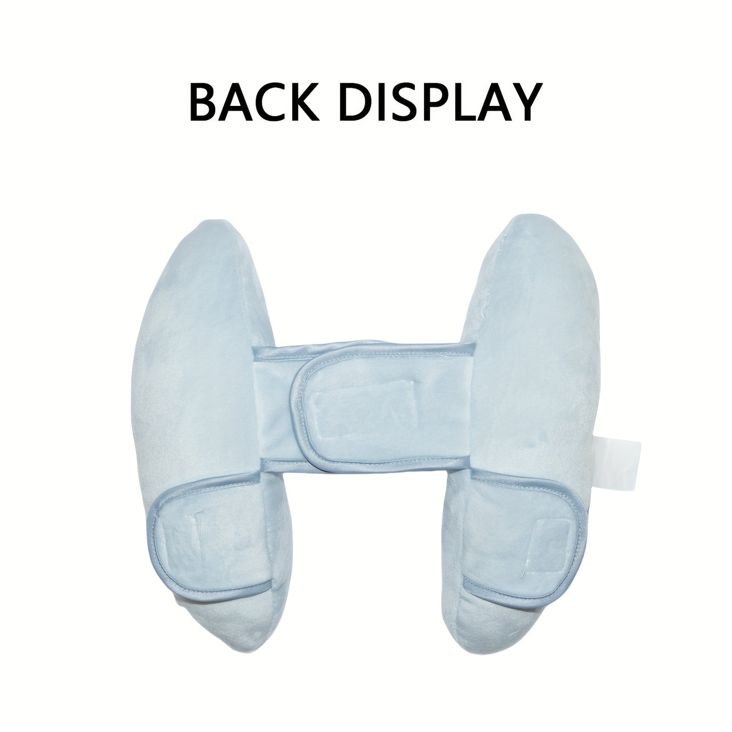 1pc Baby Stroller Safety Pillow with Cute Bear Design - Soft Polyester Material, Multiple Use for Car Seat & Stroller, Supportive Head & Neck Protection, Prevents Wobble, Deformation-Free After Use, Stroller Accessorie