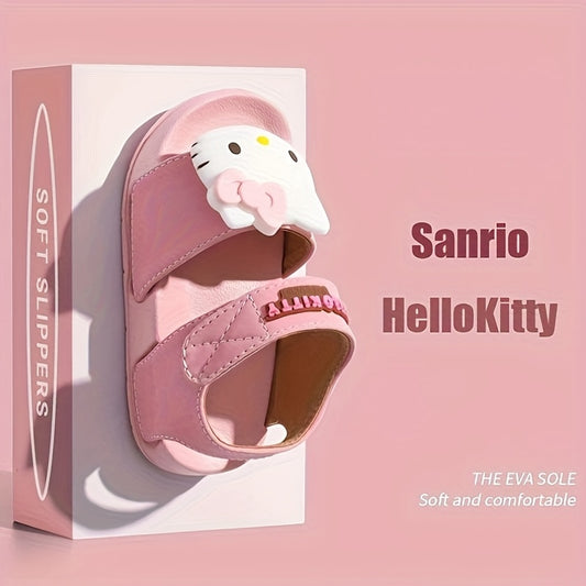 Sanrio Kids Lightweight EVA Sandals Cute Cartoon Beach Slippers for Girls and Toddlers