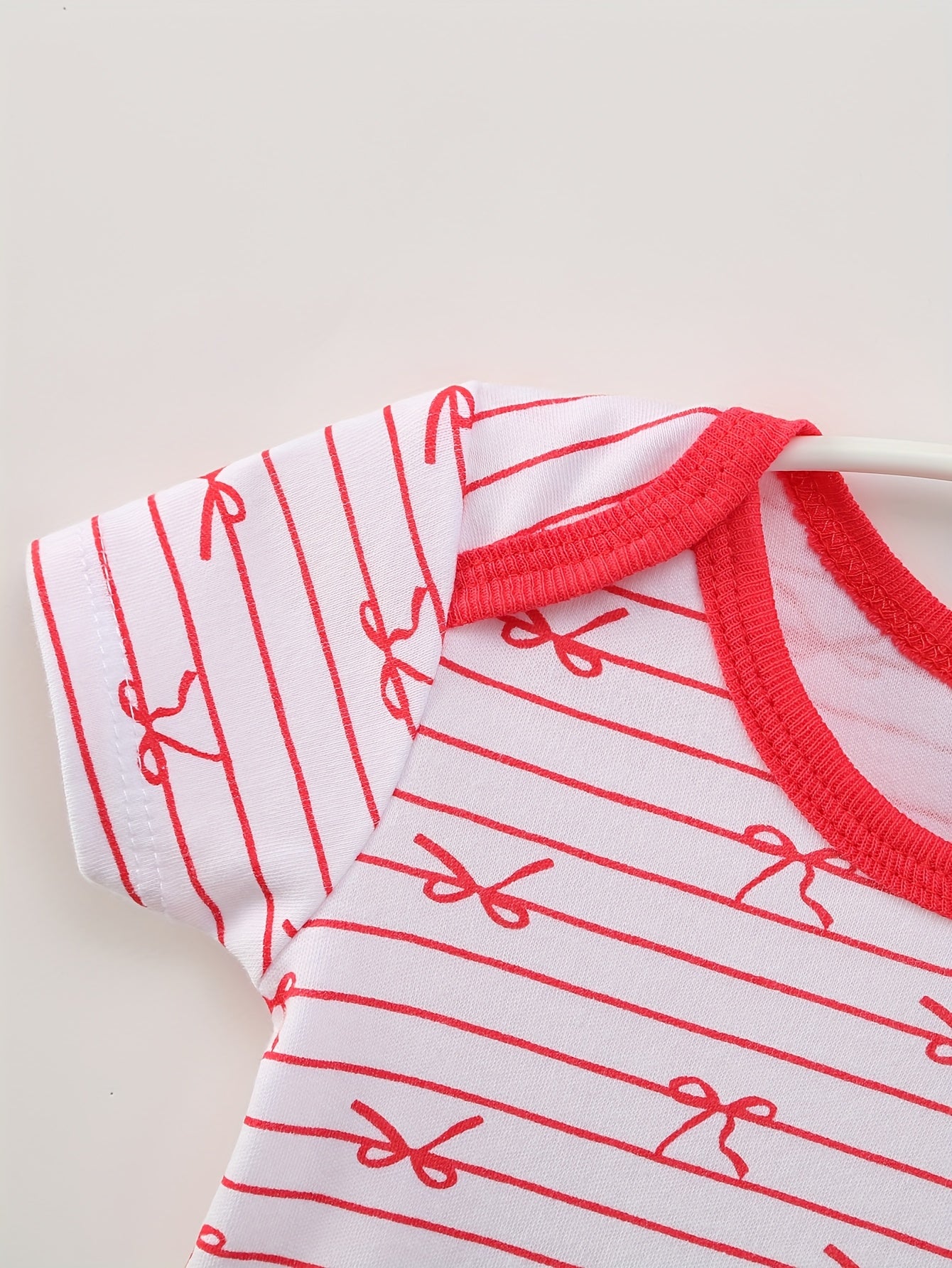 Soft Cotton Baby Girl Onesies 5 Pack Floral Heart Rompers