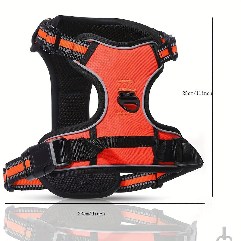 PetBuddy No Pull Dog Harness Set – Durable Escape-Proof Comfort and Convenience