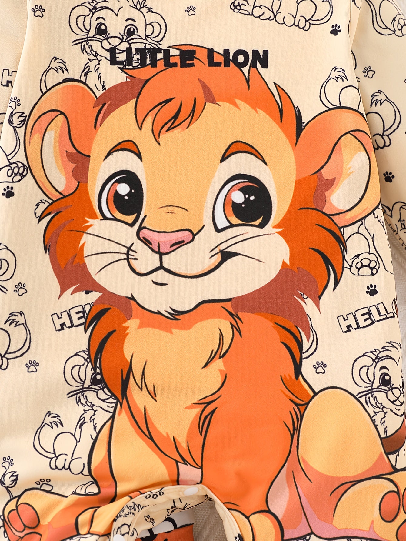 3 Piece Baby Boy Romper Jumpsuit Soft Long Sleeve Cartoon