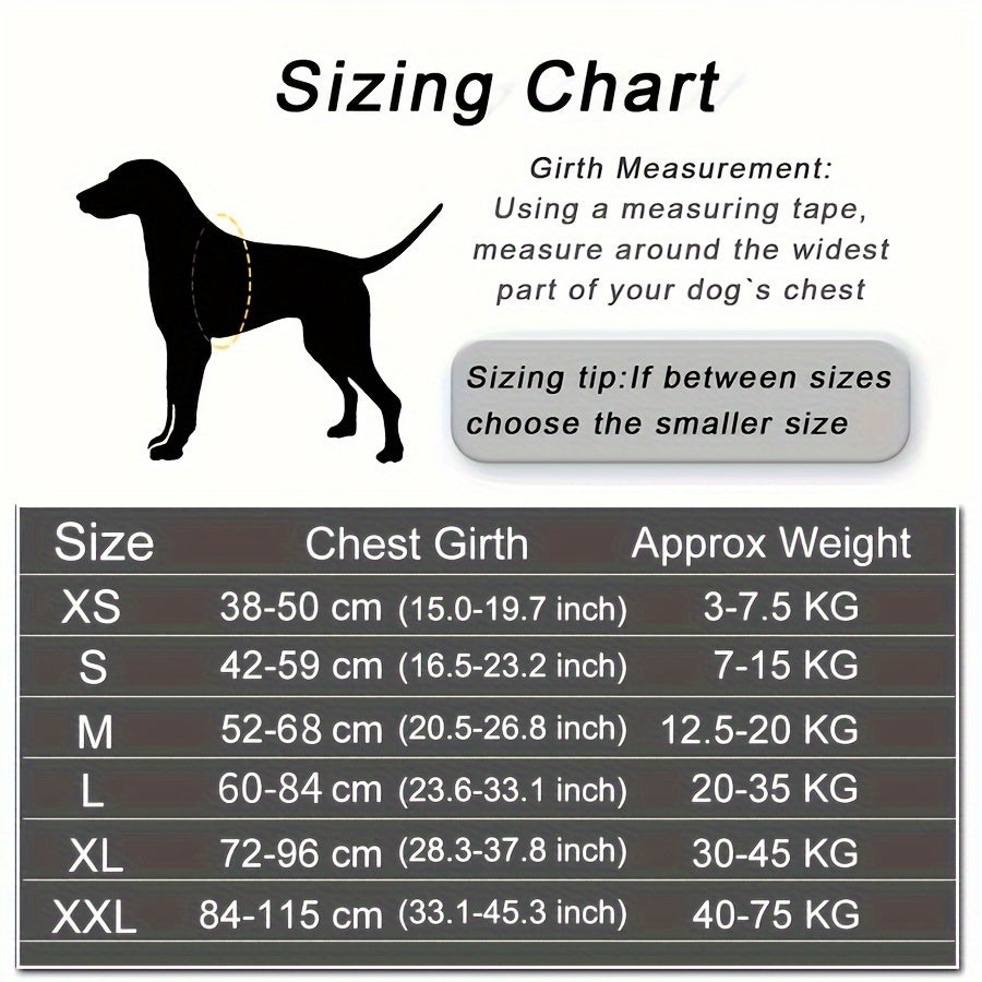 PetComfort 2pcs Dog Chest Harness Set – Adjustable Reflective Nylon for Ultimate Control