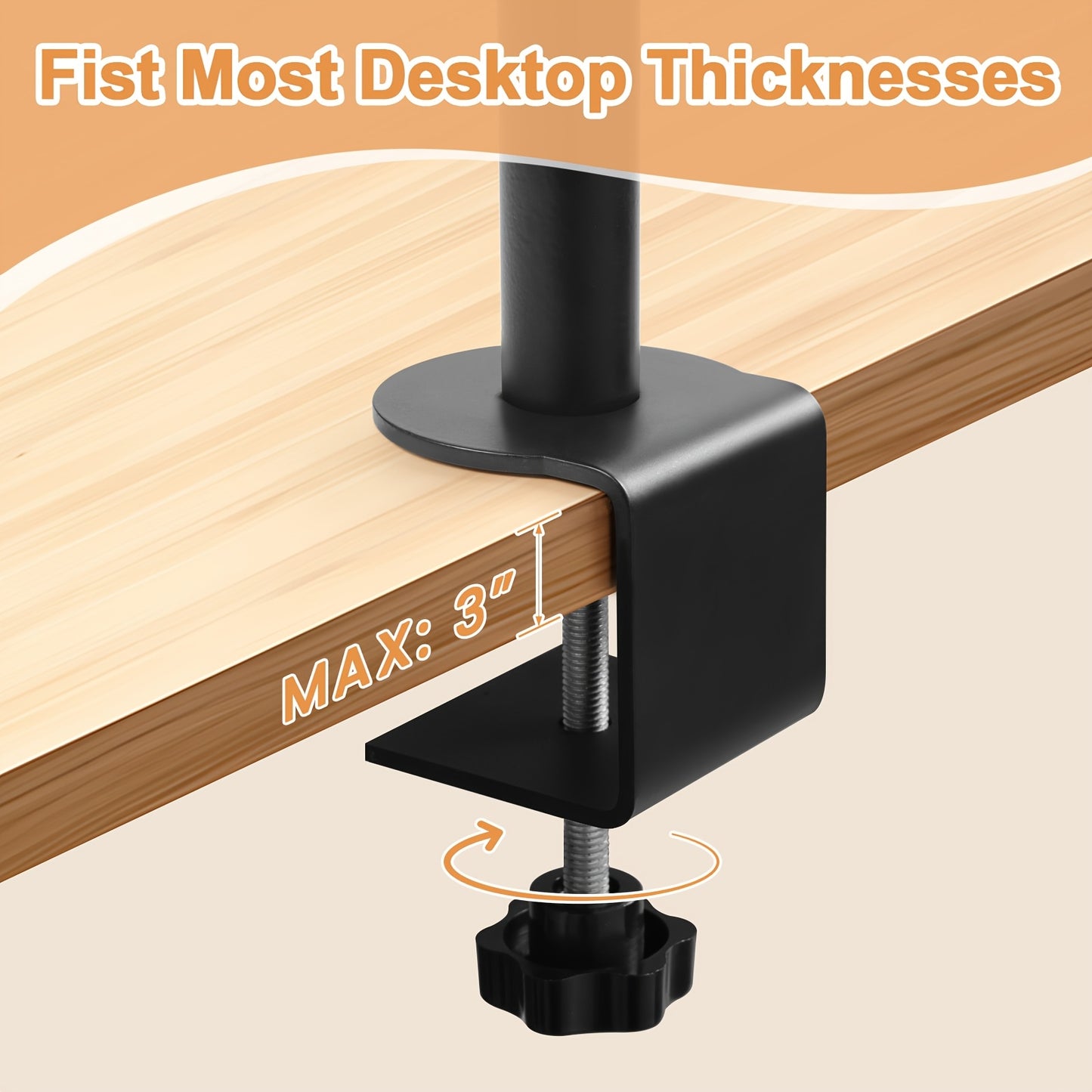 Adjustable Height 360 Degree Rotating Cat Desk Bed Hammock with Removable Shelf and Mats