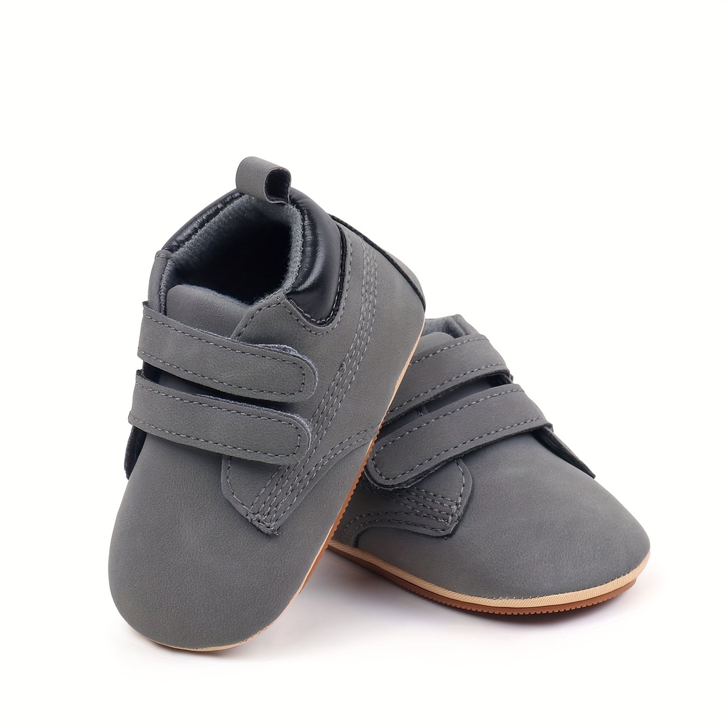 Infant Baby Boys Girls Sneakers Solid Color Soft Sole Flat Shoes Prewalker Anti-Slip Shoes First Walker Shoes