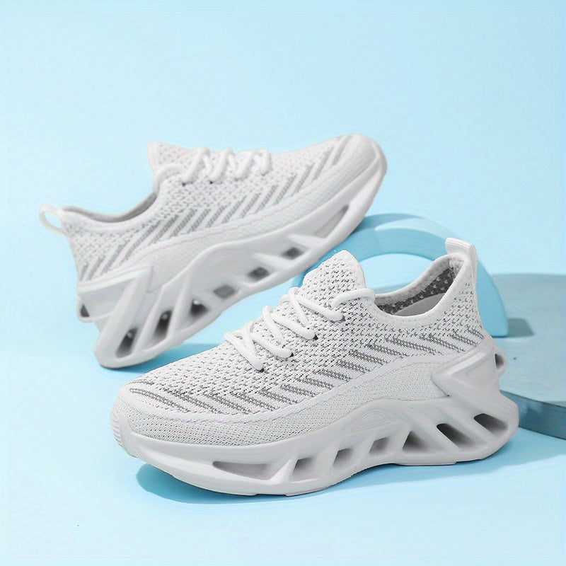 Everyday Comfort Kids Knit Sneakers Breathable Sports Shoes for Boys and Girls