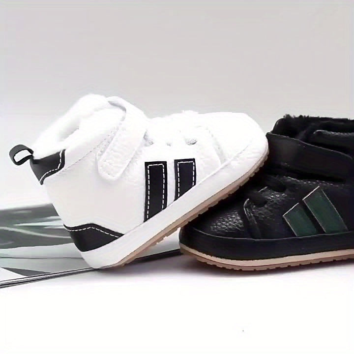 Baby Boys Girls Winter Boots with Non-Slip Rubber Sole and Fleece Lining for First Walkers