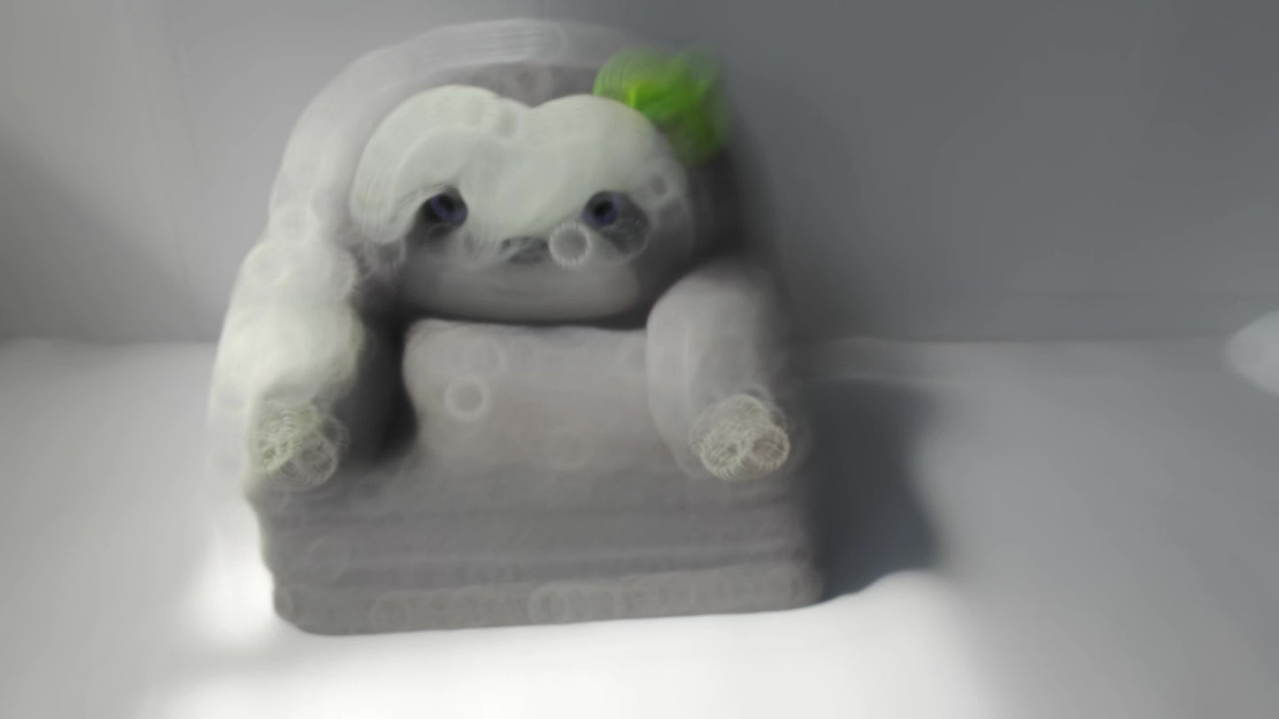 Toddler Plush Chair Foldable Kids Sofa Soft Memory Foam for Reading and Relaxing