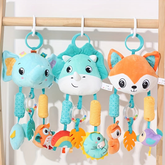 Baby Stroller Toys Plush Dolls Soothing Hanging Toys for Strollers Carrycots and Bedsides