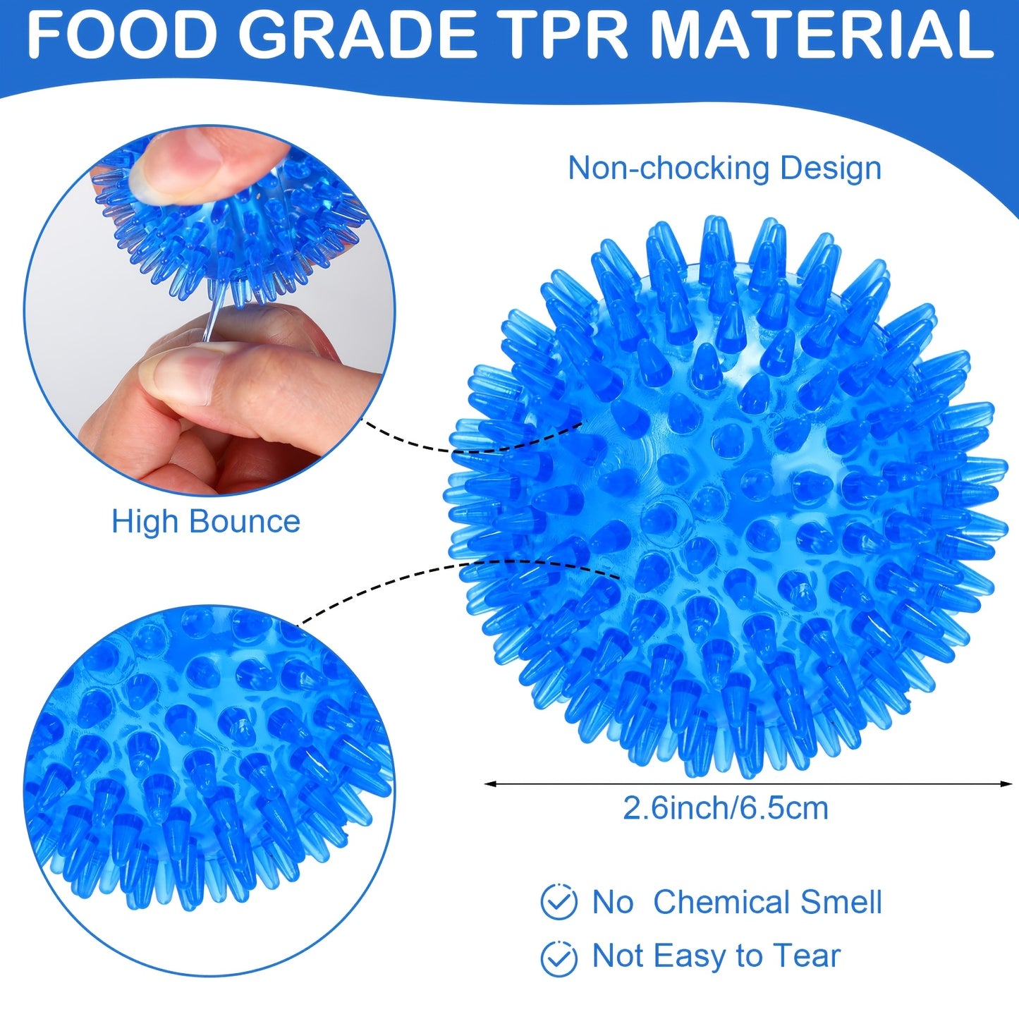 36 Piece Squeaky Dog Balls Interactive Chew Toys for Small Dogs Perfect for Puppy Lovers