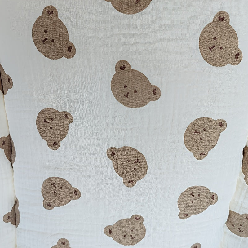 Infant Stroller Seat Cushion, Soft Thickened Inner Pad, Comfortable Warm Baby Seat Pad, All-Season Breathable, Toddler Car Seat Protector, Beige, Polyester Fiber Surface