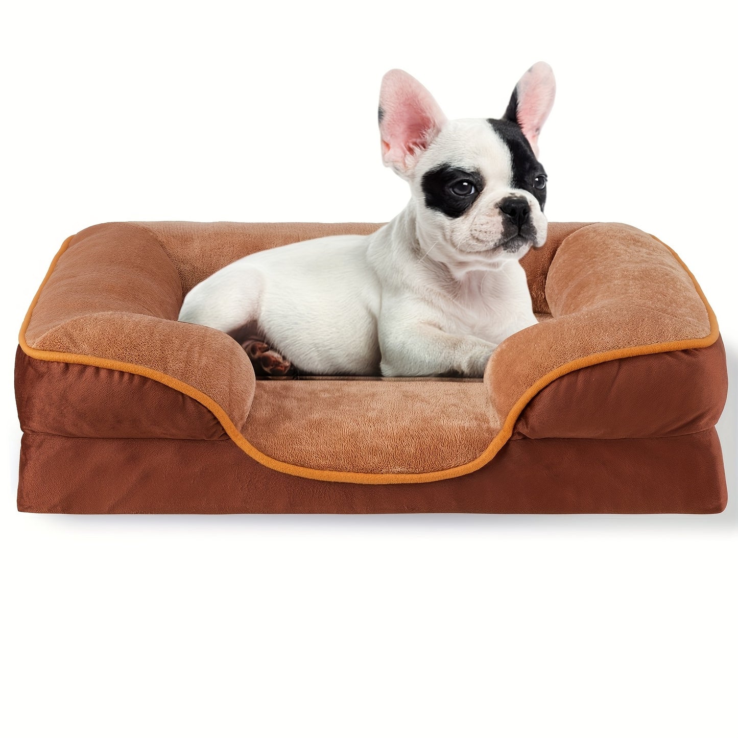 FluffyDream Orthopedic Dog Bed with Egg-Crate Memory Foam for All Dog Sizes and Travel