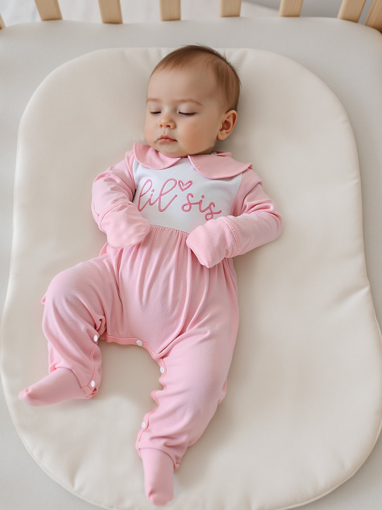 Newborn Baby Girl Long Sleeve Romper Cozy Fall Jumpsuit