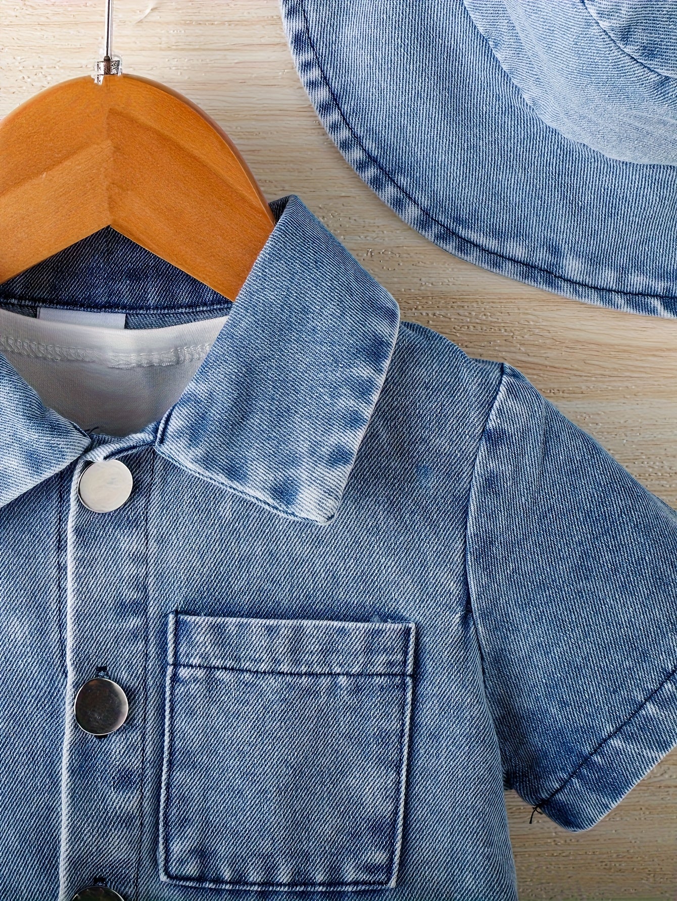 Targeted development of a simple and casual solid-color three-piece set for male infants in spring and summer, Perfect for Outdoor