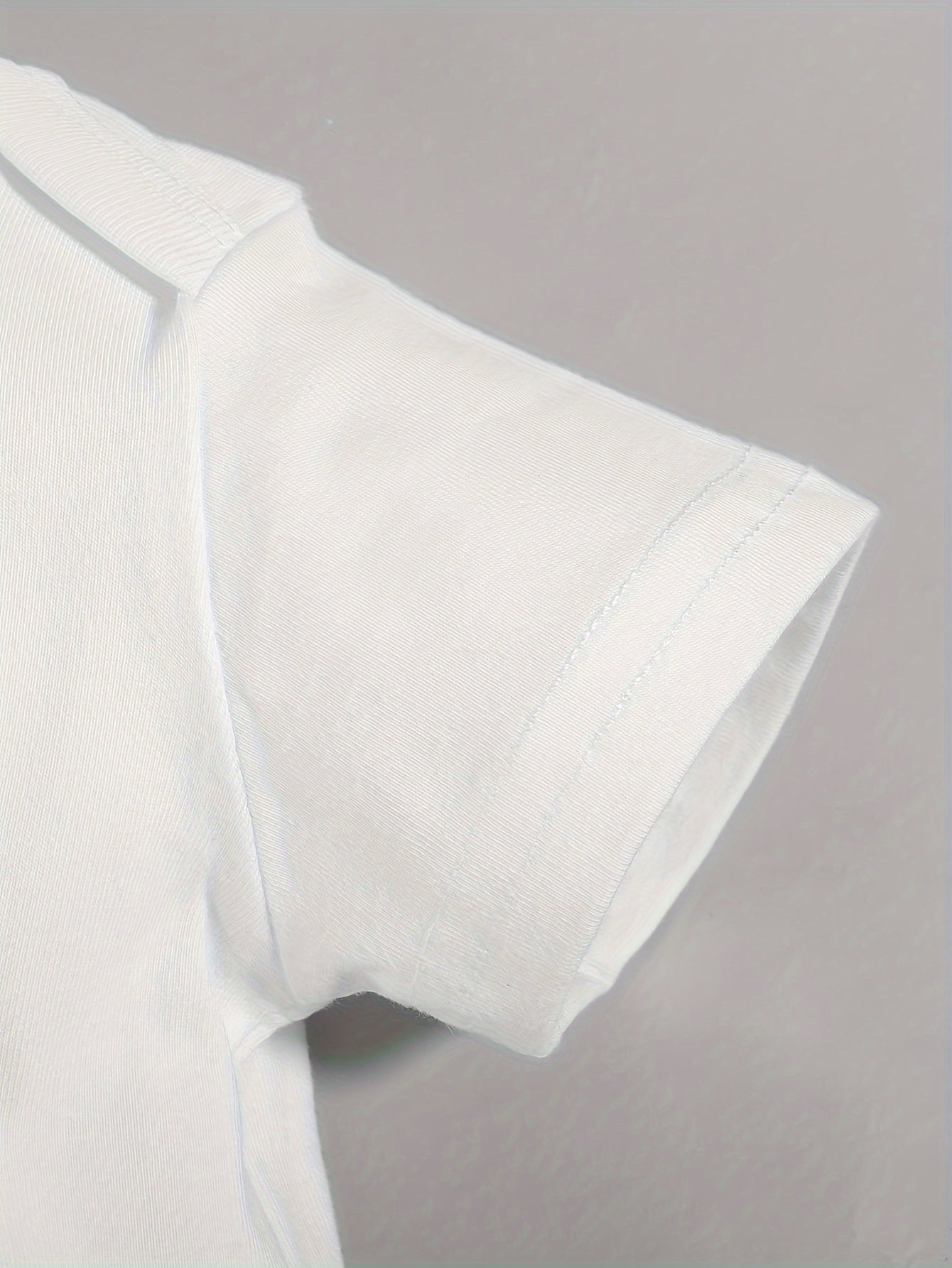 3pcs 100 Percent Cotton Baby Onesies with Fun Letter Print for Outdoor Play